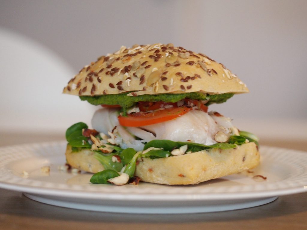 Schwedischer Fischburger