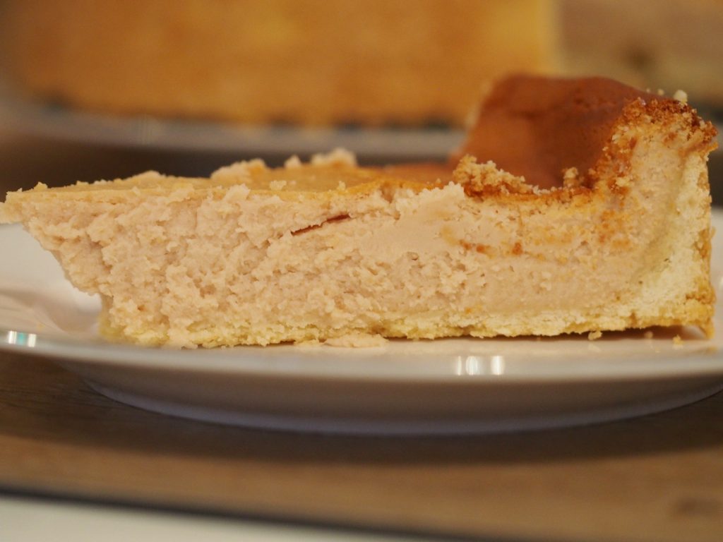 Cheesecake mit Ruby Schokolade