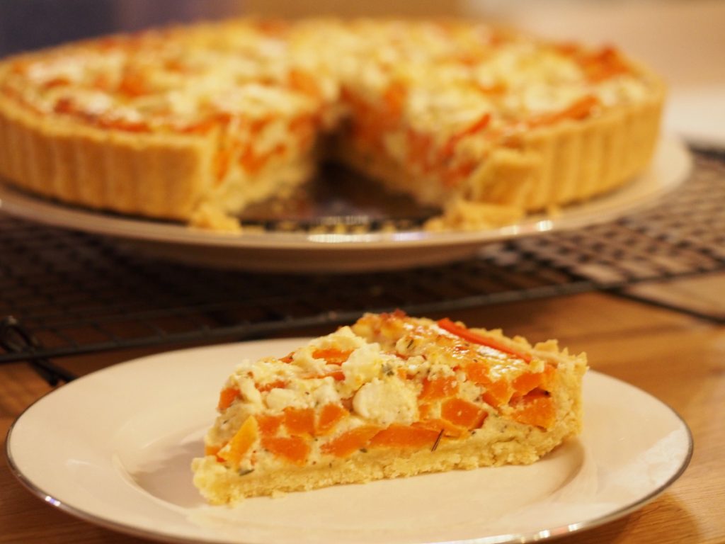 Karotten-Feta Tarte