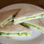 Gurkensandwich