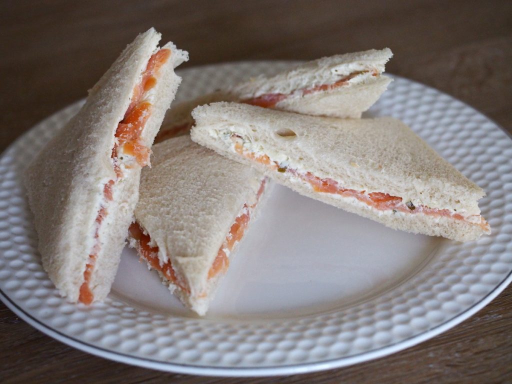 Lachsandwich