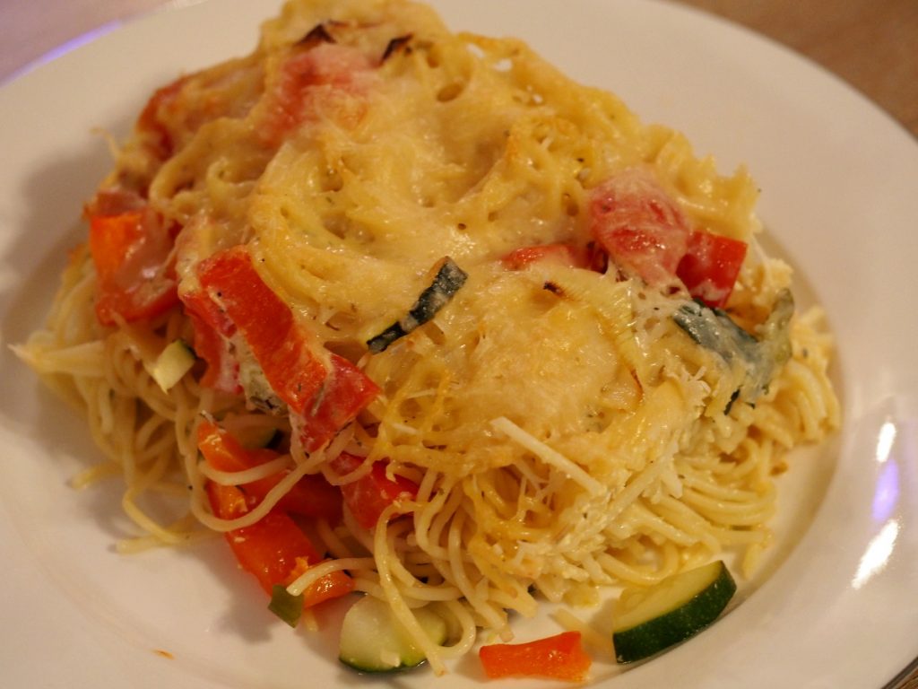 Spaghetti-Gemüse Auflauf