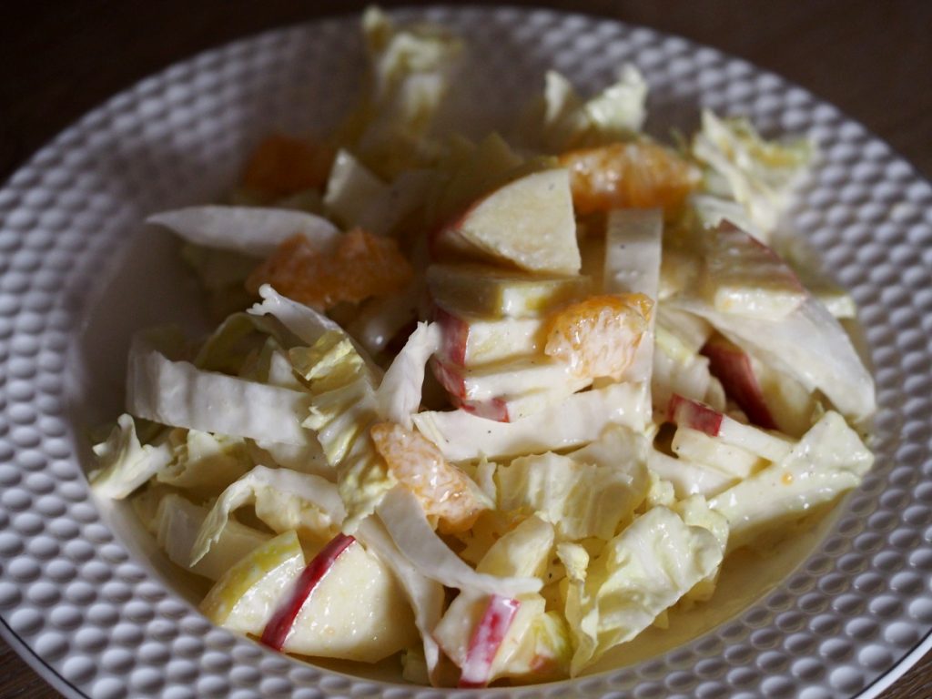 Chinakohl-Apfel Salat mit Mandarinen (5 Portionen) | Bunte Küchenabenteuer