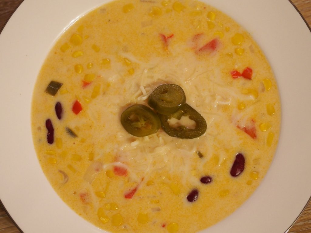 Corn Chowder mit Jalapeno