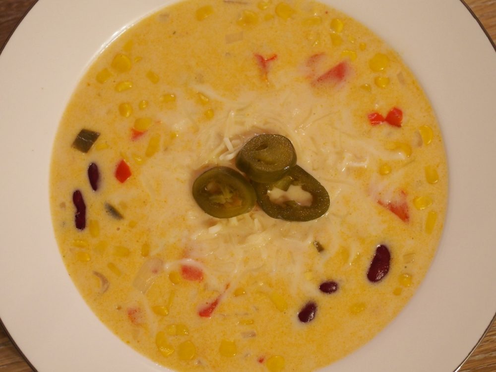 Corn Chowder mit Jalapeno