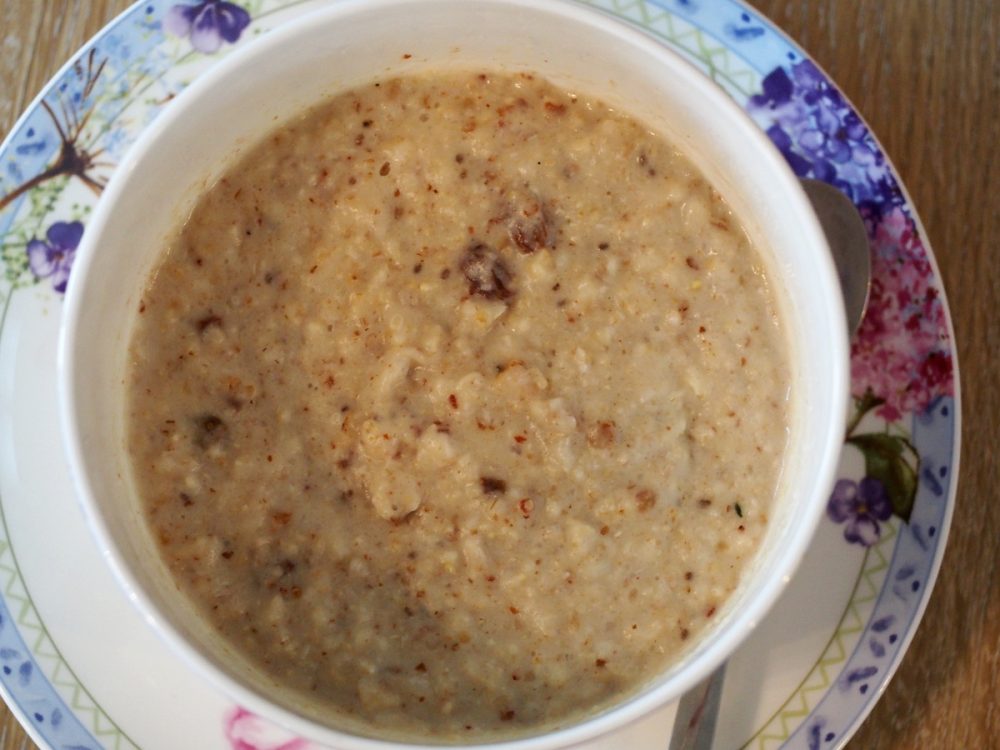Porridge aus der Mikrowelle