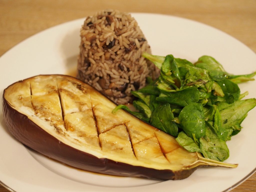 Aubergine asiatisch gekocht