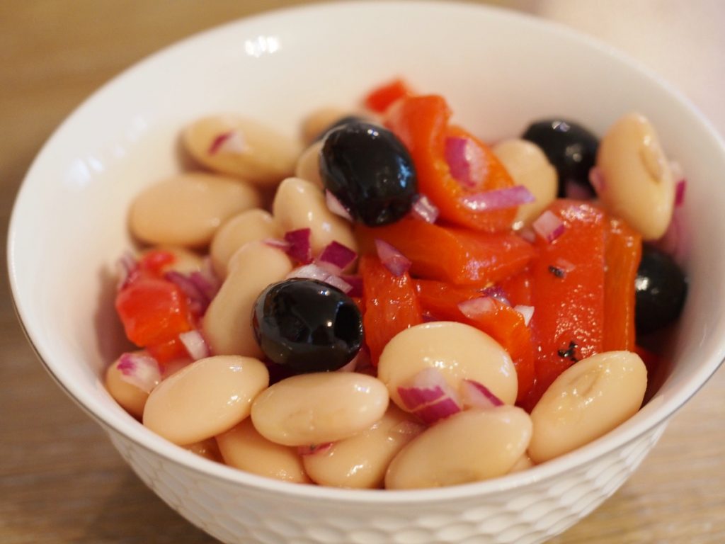 Bohnensalat mit Olvien