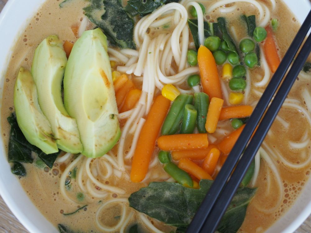Udon Curry mit Gemüse