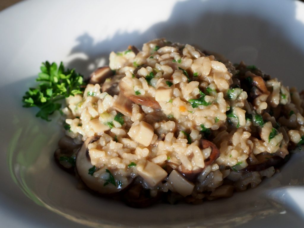 Pilzrisotto