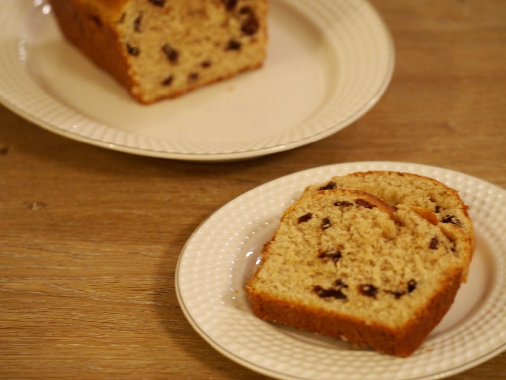 Rosinenbrot angeschnitten