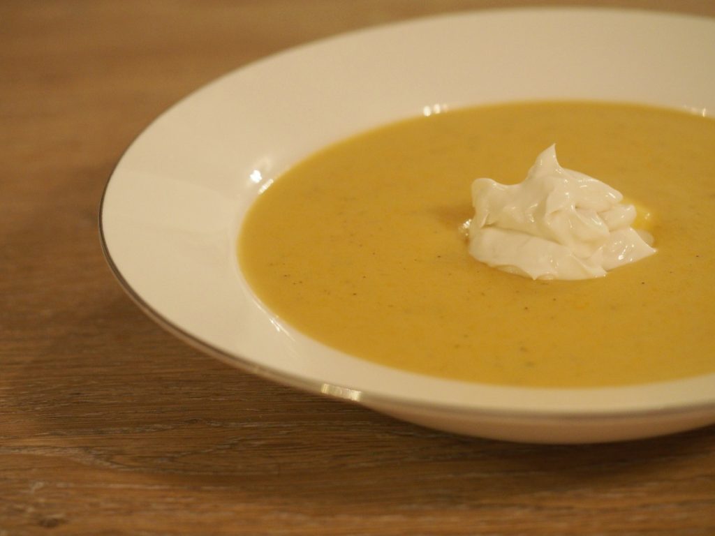 Kartoffelsuppe dänischer Art