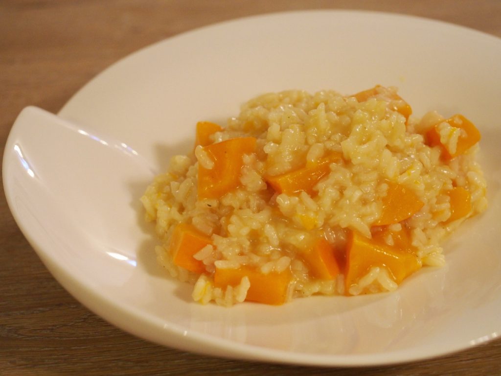 Kürbisrisotto