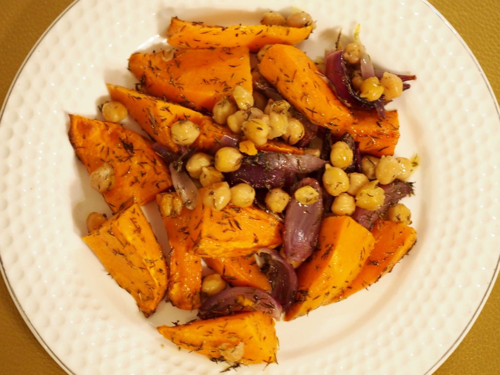 Ofengemüse mit Süßkartoffeln