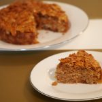 Ein schwedischer Apfel-Mandelkuchen