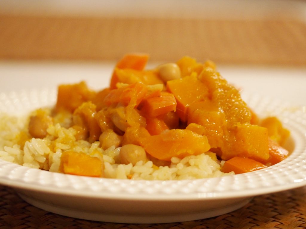 Ein Kürbiscurry