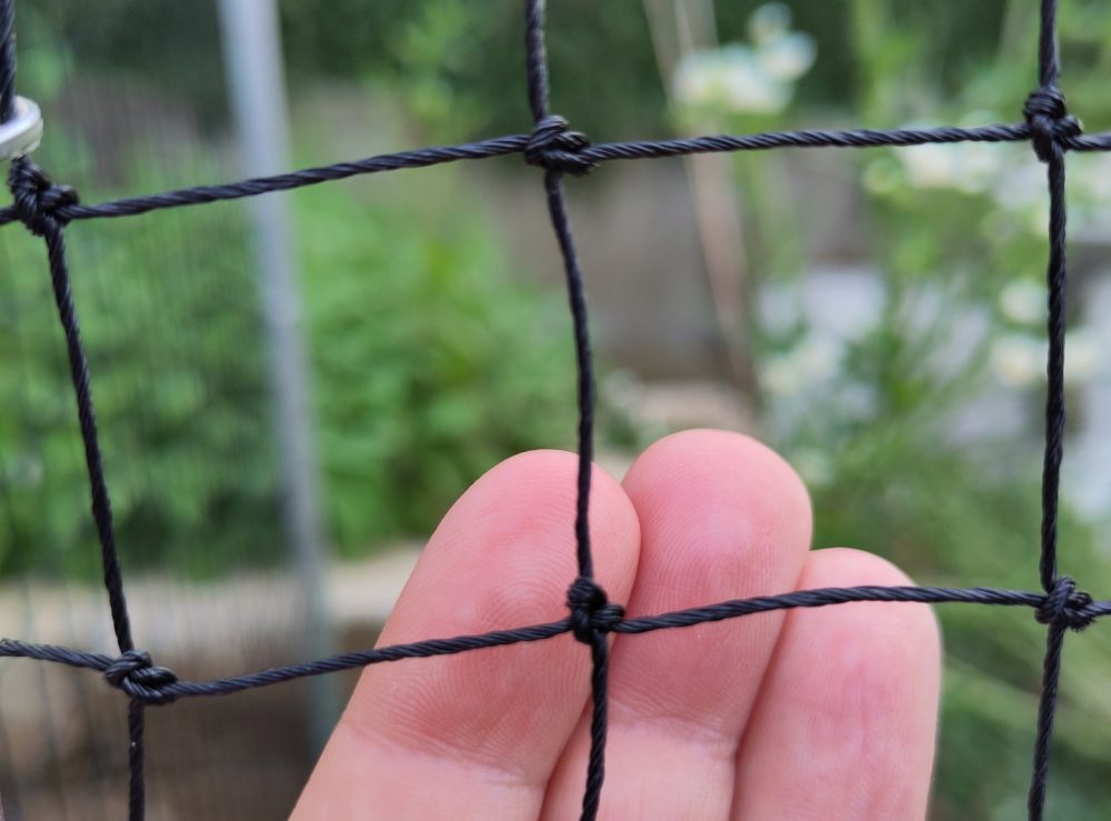 Das Katzennetz im Garten