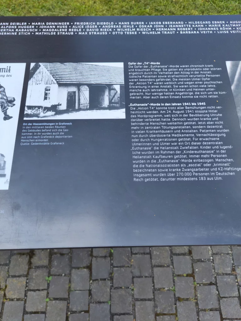 Weiterer Text mit Abbildungen zu den Euthanasie-Morden