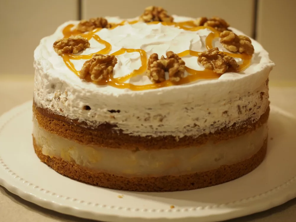Birnen-Walnuss Torte (10 Stücke, 18cm Durchmesser) – Über die künstliche Intelligenz und deren Auswirkung auf Leser und Blogger